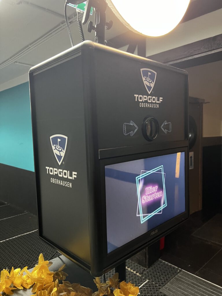 Fotobox Topgolf Oberhausen